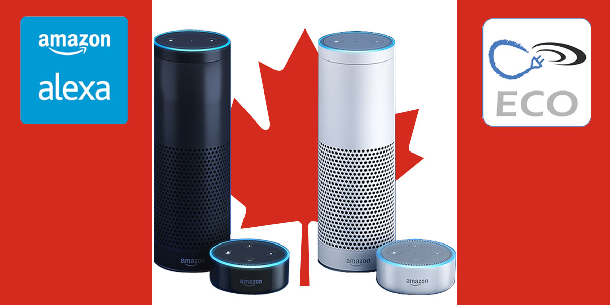 ECO Plugs can support Alexa in Canada 